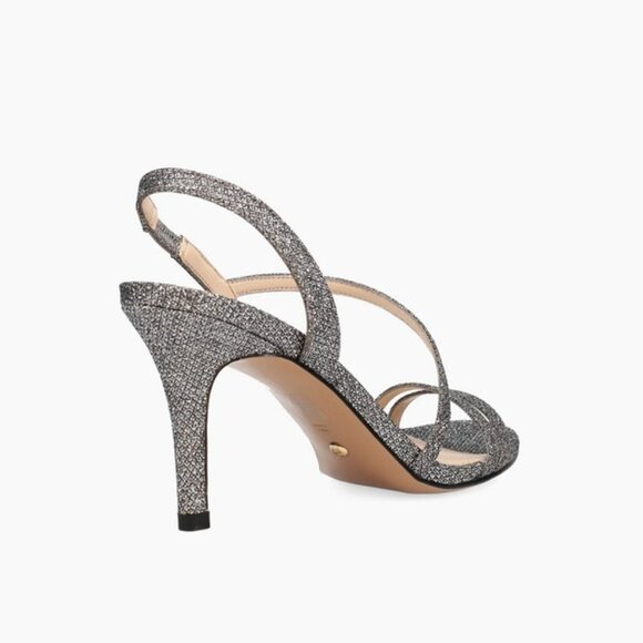 Pelle Moda Pewter Metallic Rooni Slingback Sandal - Picture 3 of 3